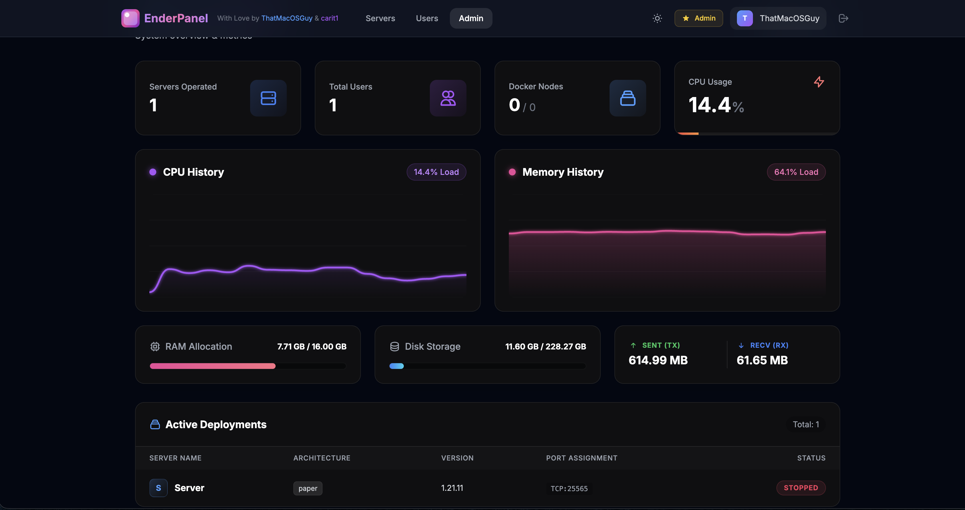 EnderPanel Interface 2